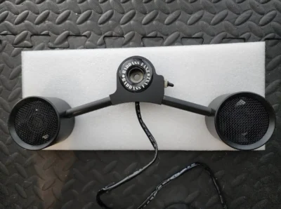 Mounted Cooling Fan Black Harley Custom MMC