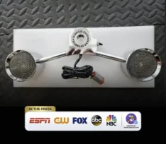 Mounted Cooling Fan Chrome Harley Custom MMC