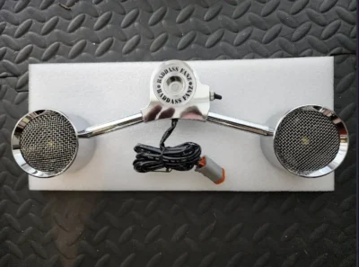 Mounted Cooling Fan Chrome Harley Custom MMC