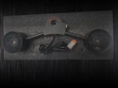 black cooling fan