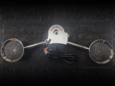 chrome cooling fan