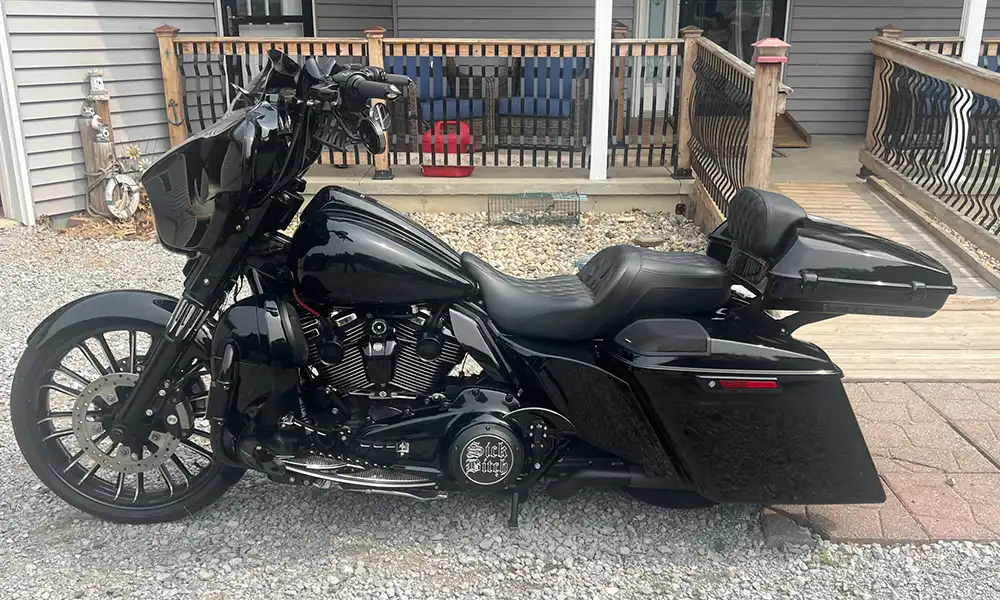 harley davidson cooling fan motorcycle